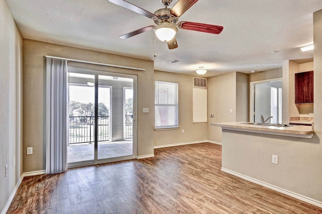Living And Kitchen Living And Kitchen at Windy Ridge, Austin, 78726